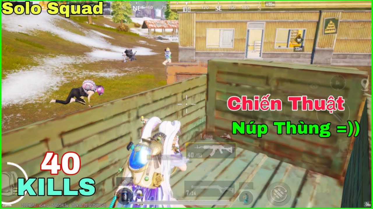 PUBG Mobile | Solo Squad - Chiến Thuật Núp Thùng Tạo Bất Ngờ Cho Team Bạn 😅 | NhâmHNTV
