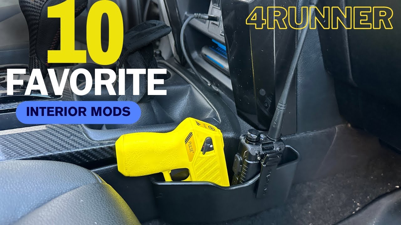 10 Favorite Interior Mods for the 4Runner [UPDATED 2025)
