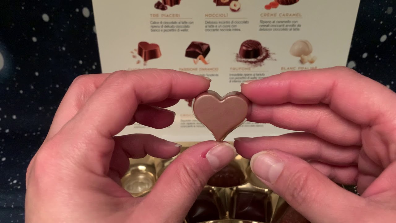 ASMR ITA - Assaggio cioccolatini perugina/Fine chocolates tasting