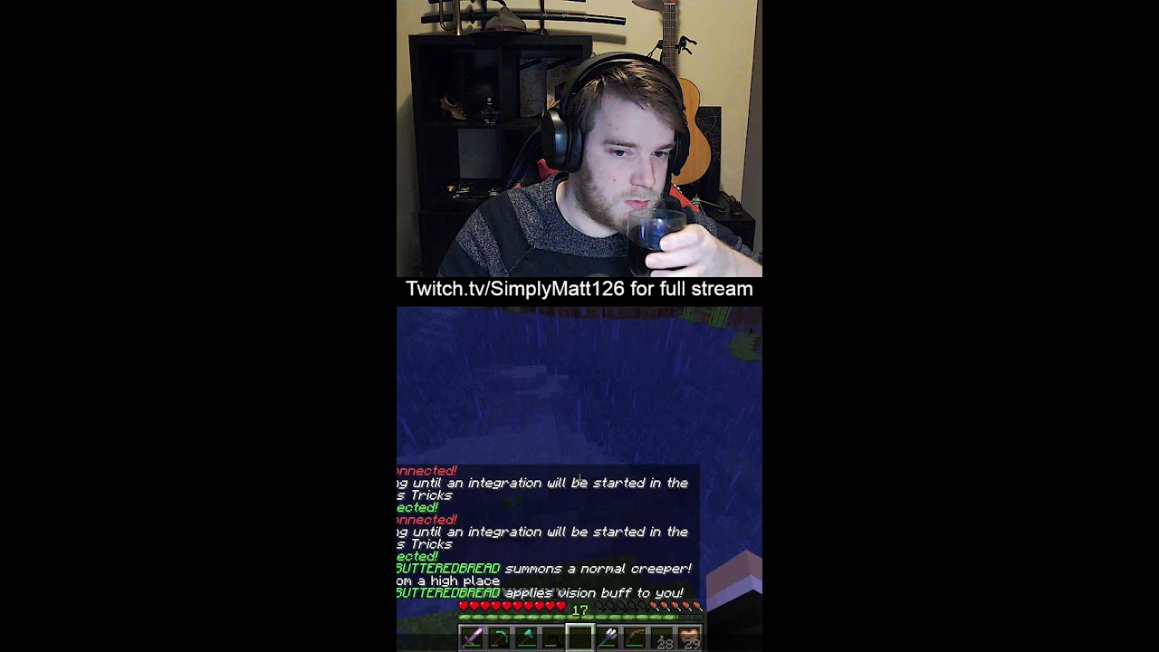 Join us in game! Minecraft w/viewers #shorts