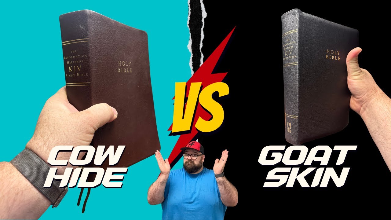 Reformation Heritage KJV Study Bible (Cowhide Vs. Goatskin)
