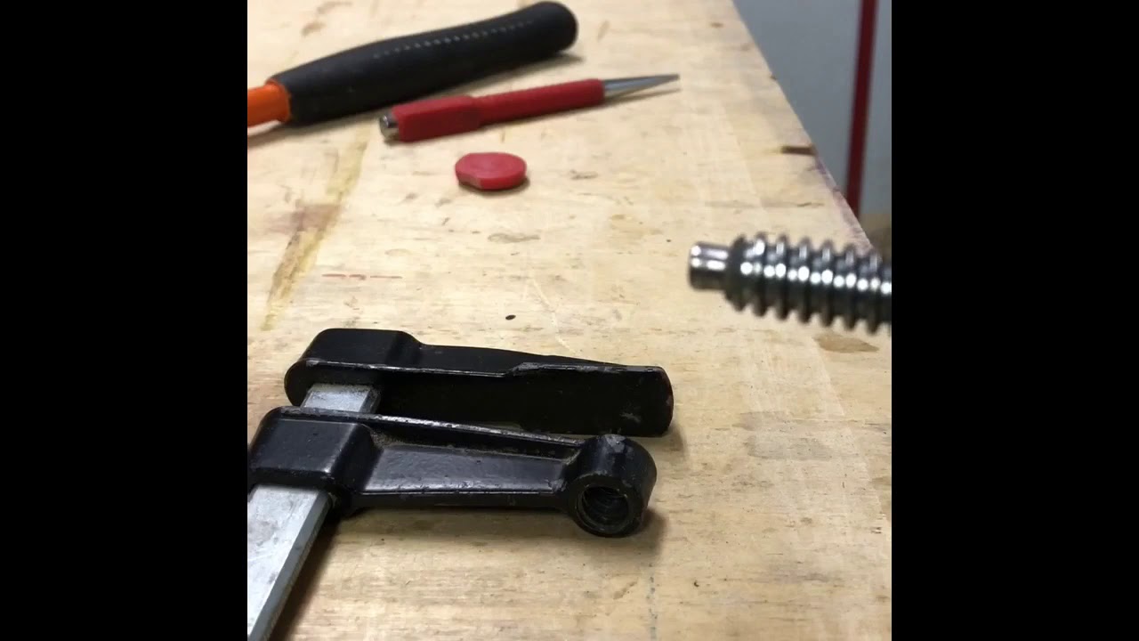 How to fix &  repair F & C clamp