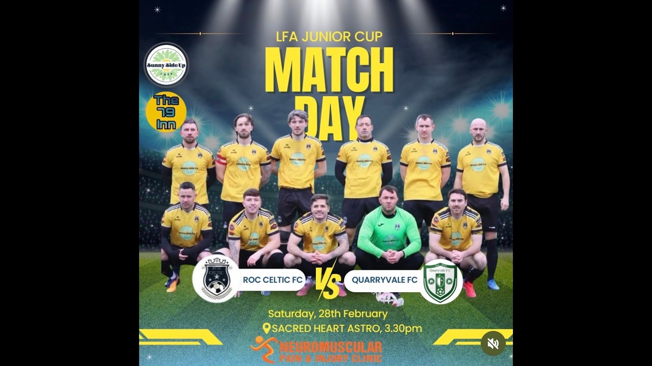 ROC Celtic FC vs Quarryvale FC