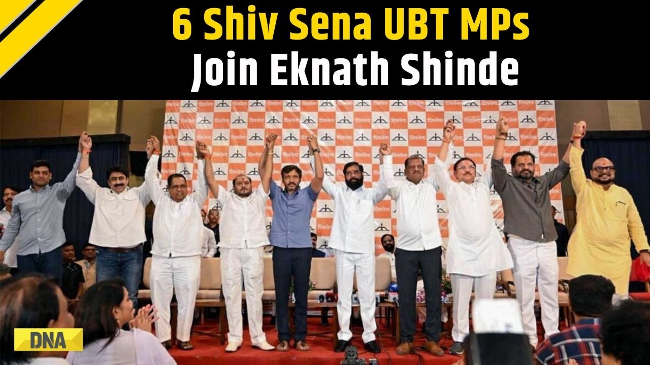 Maharashtra News: Six 6 Shiv Sena (UBT) MPs Joins Shiv Sena's Eknath Shinde Camp | Uddhav Thackeray