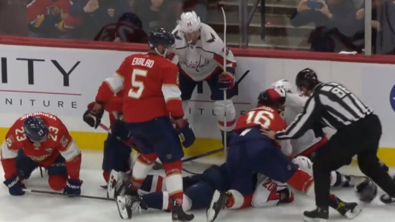 Lars Eller Illegal Check To The Head Penalty Against Carter Verhaeghe