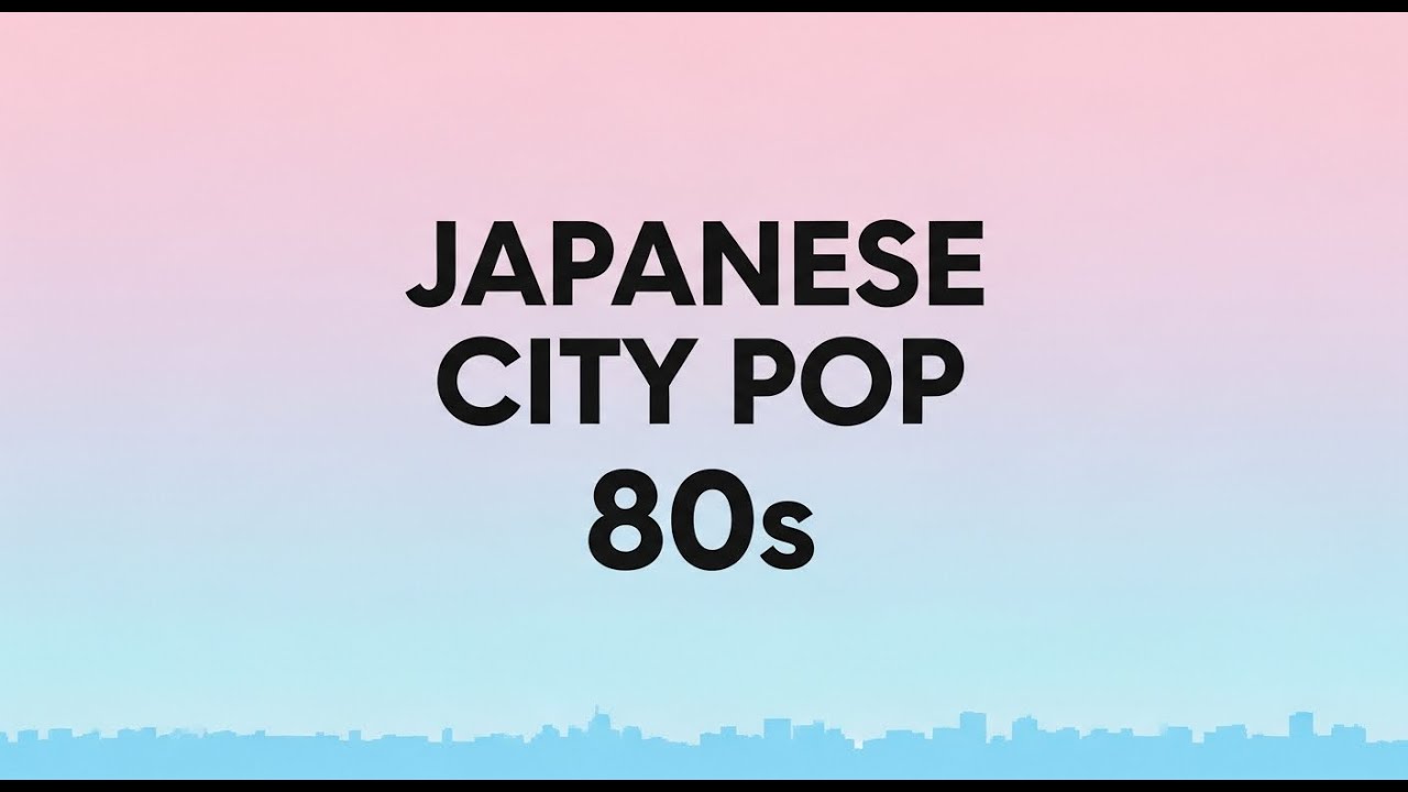 Japanese City Pop 80s | Live Radio Tokyo 🌃 Retro Night Music