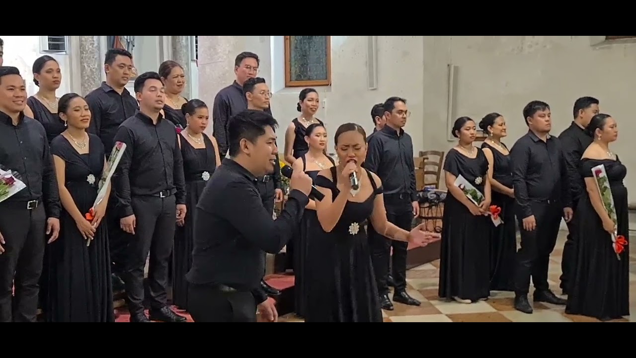 THE PRAYER - KAMMERCHOR MANILA IN CONCERTO, Dirige M° Anthony Go Villanueva  SUSEGANA TREVISO ITALY