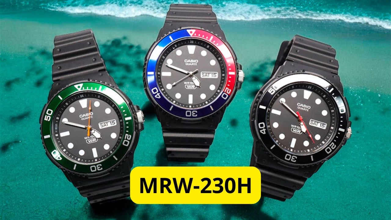 🔧 Casio MRW-230H-1E1V – Um dos MAIS RECENTES lançamentos da Casio! 🔥