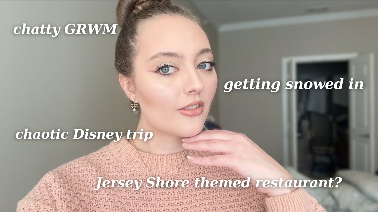 Getting Ready & Catching Up... because I miss you guys | Chatty GRWM Valentine's Inspired