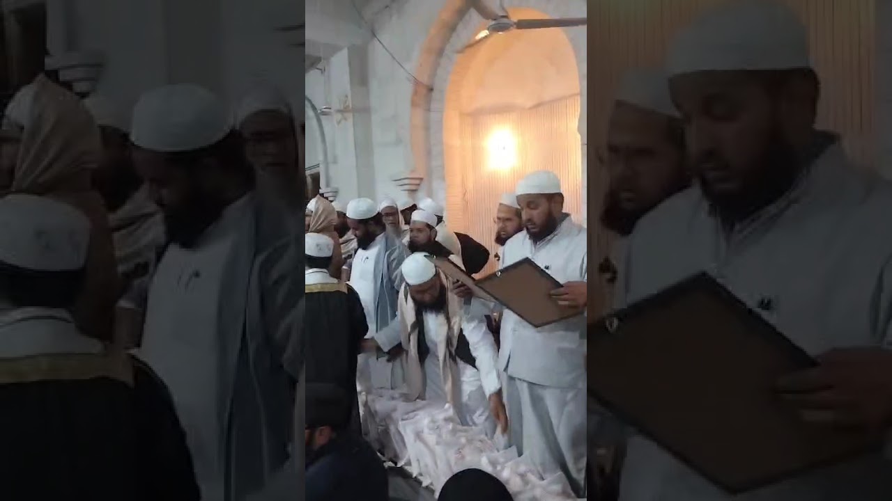 hafiz Mohammad farhaan ki dastar ka khubsurat manzar,,in idara jami ul uloom Majra dehradun,