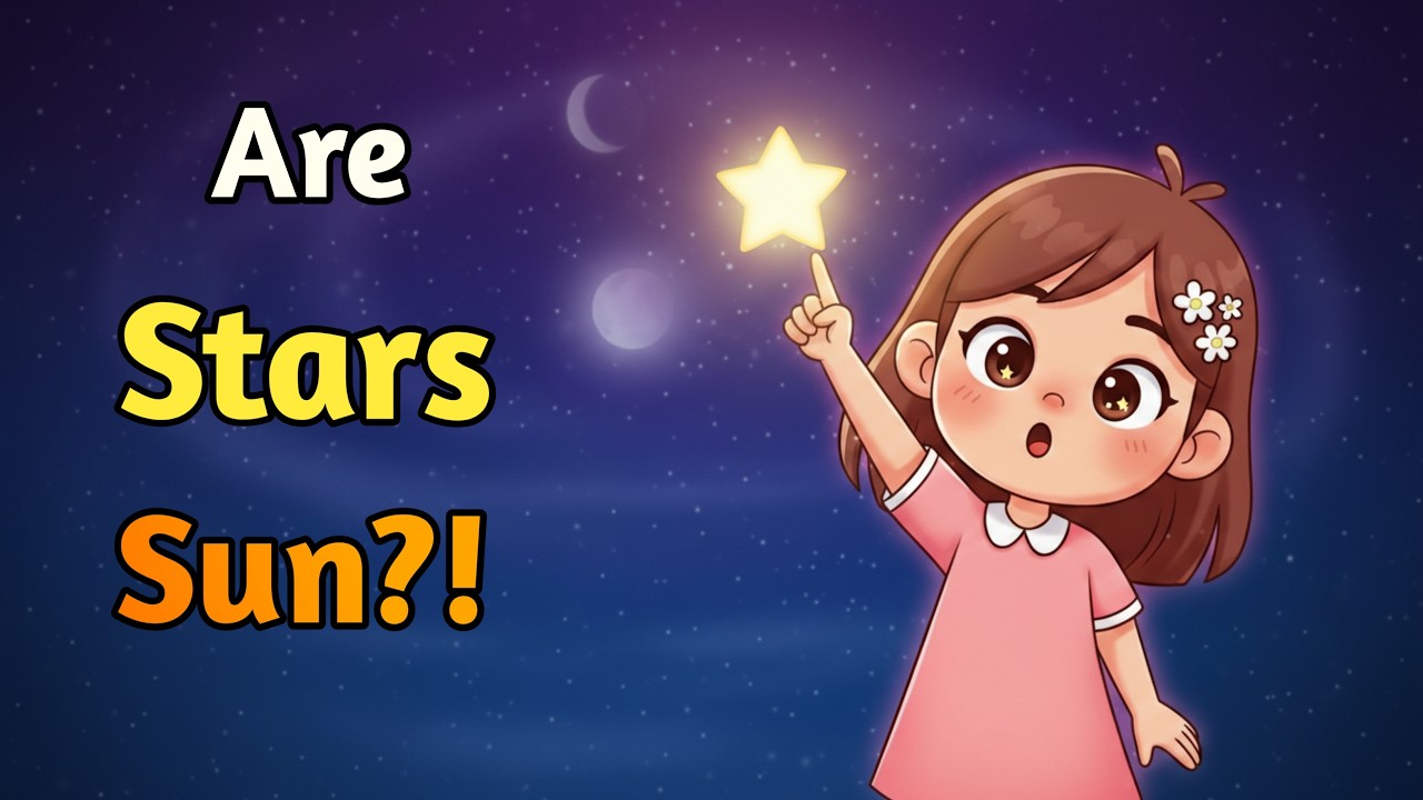 Are stars sun?!⭐ | fun and magical bedtime story for kids