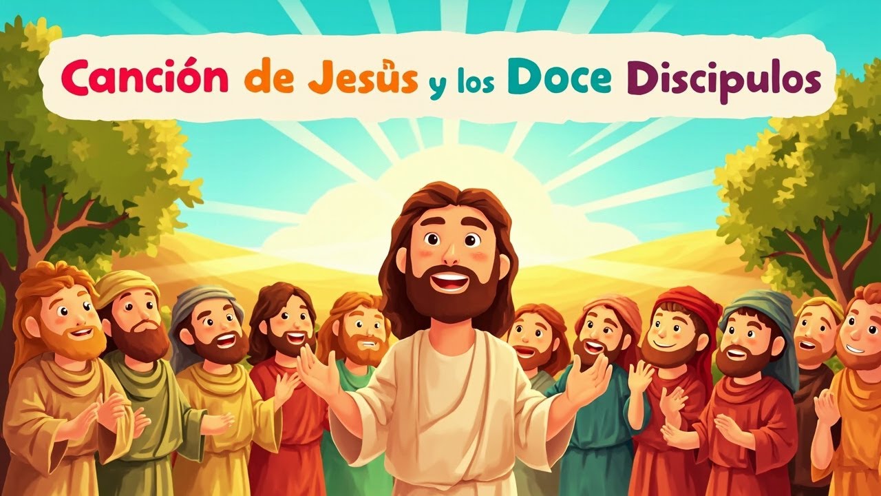 💕Canción de Jesús y los Doce Discípulos 💕Jesus and the Twelve Disciples Song