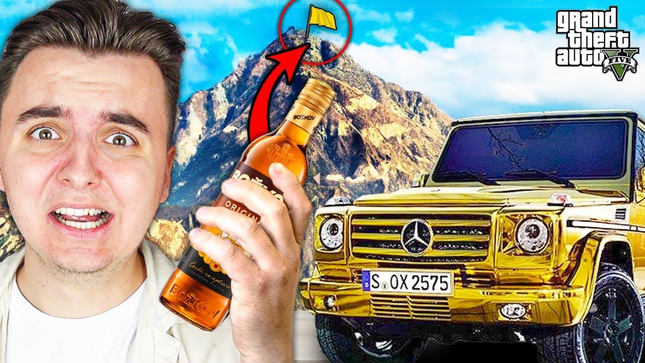 Dokážu Opilý Vyjet Mount Chiliad v GTA 5?