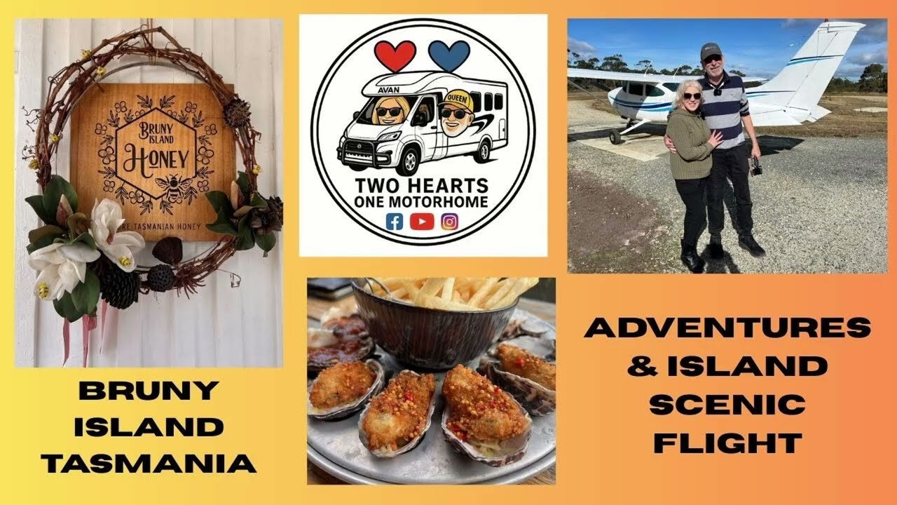 🌿 Bruny Island Adventures | Honey, Chocolate, Oysters & Scenic Flights! 🚐