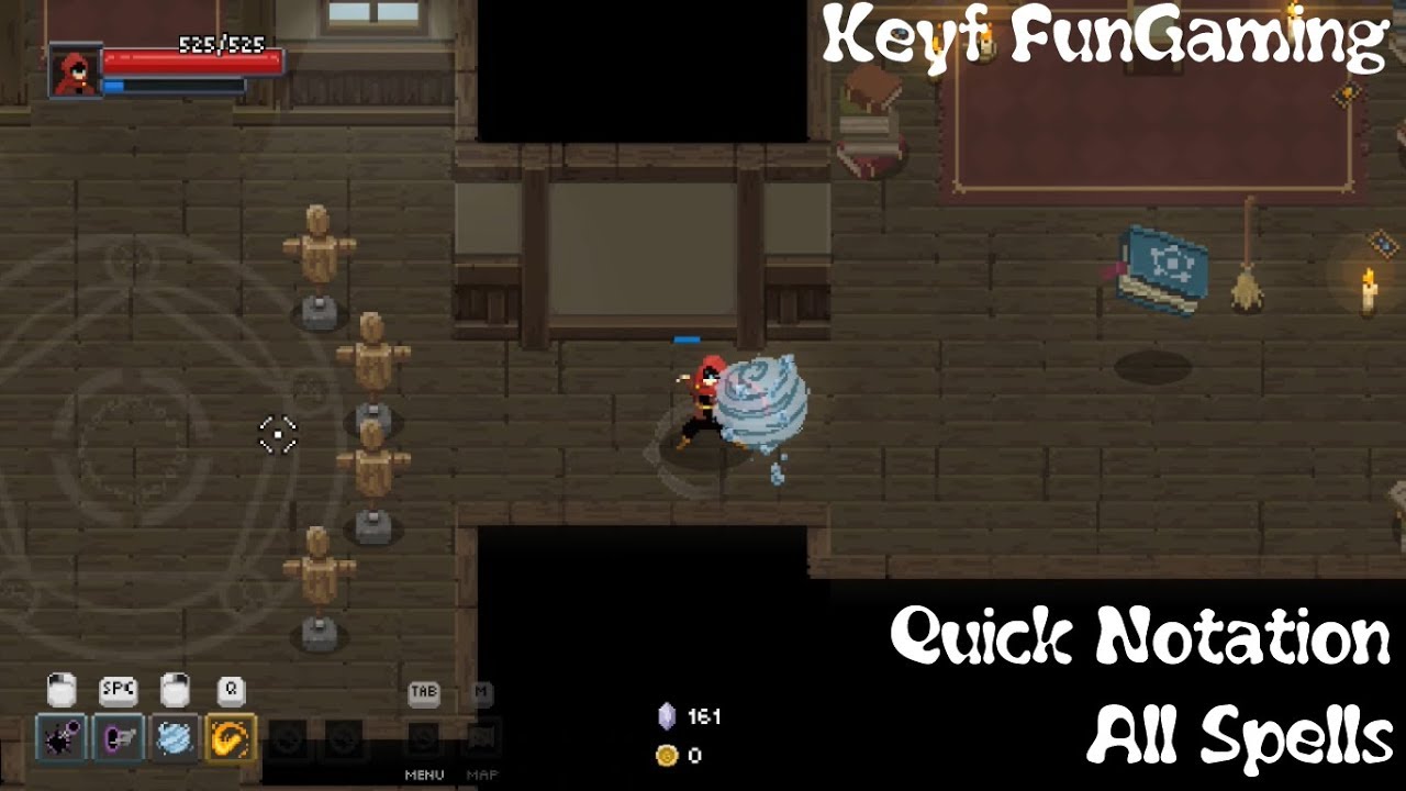 Wizard Of Legend All Spells (Quick Notation)