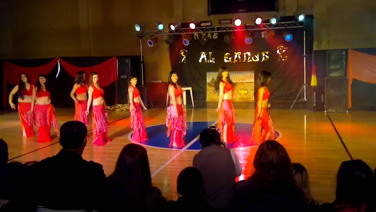 Danzas Arabes AL GANUB Rio Gallegos 2012  Ballet   AKUSTIKA de ASENA