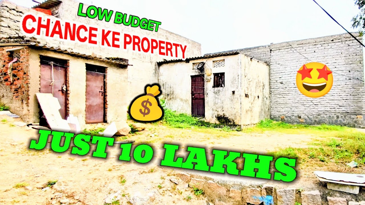 Low Budget Chance Ke Property Just 10 Lakhs For Sale 100 SQ Yards  Omer Colony In Hyderabad 
