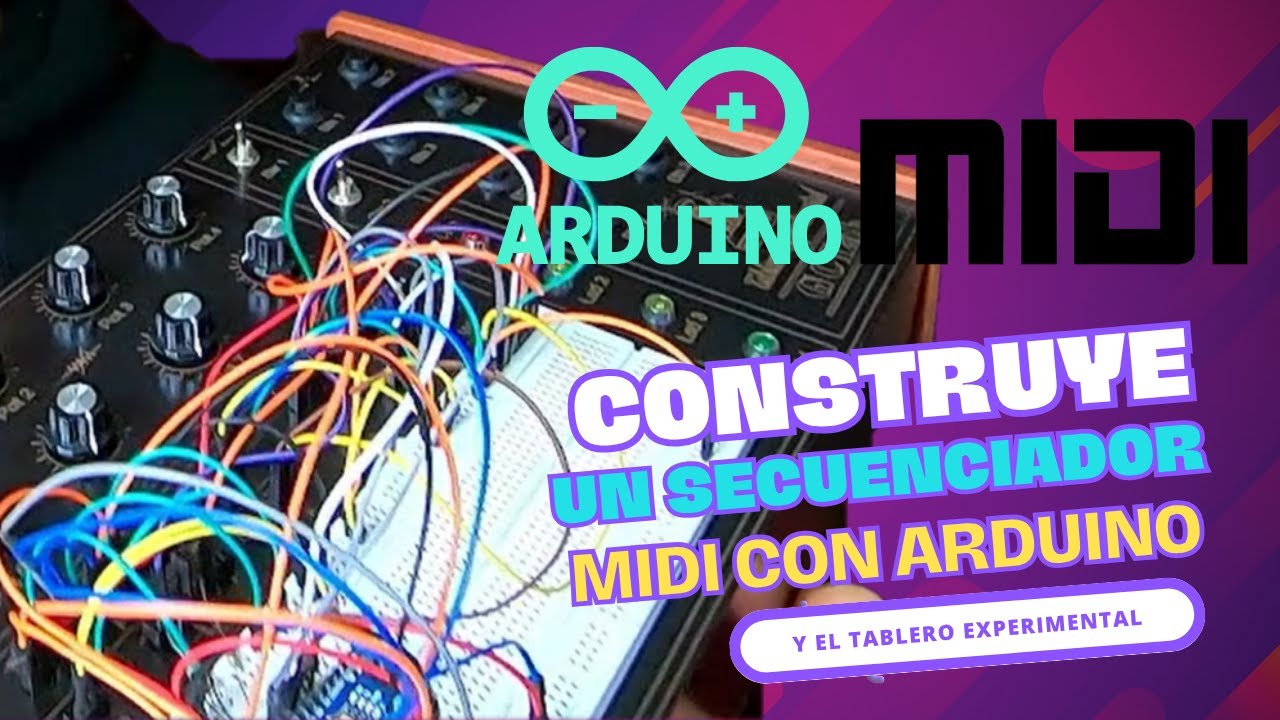C&oacute;mo Construir un Secuenciador MIDI de 4 Pasos con Arduino - Gu&iacute;a Completa