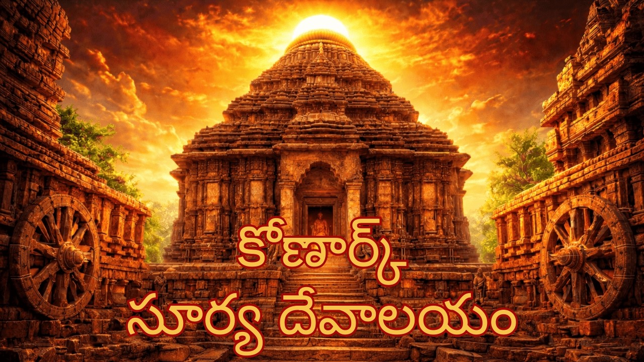 కోణార్క్  సూర్య భగవానుడి రథం