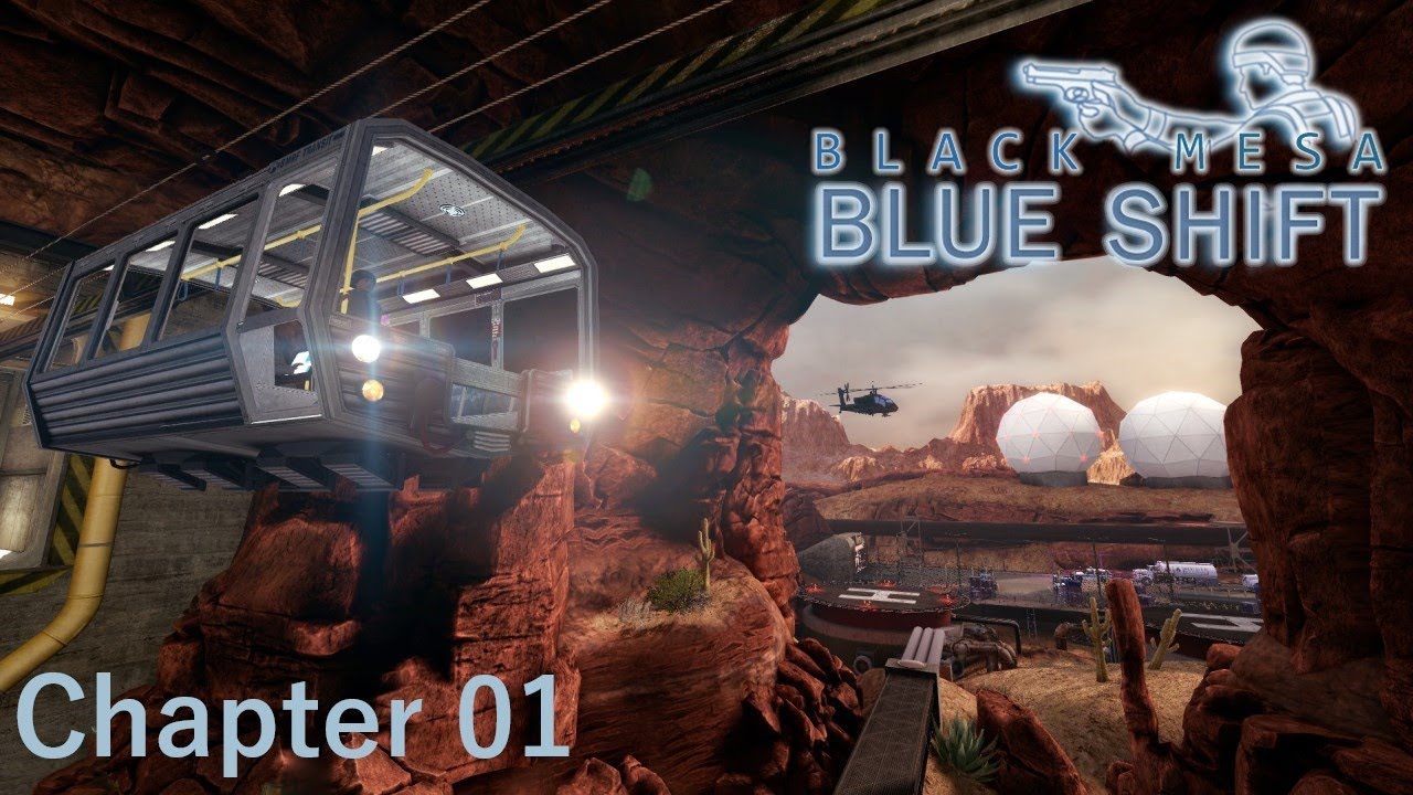 Black Mesa: Blue Shift - 01 - Living Quarters Outbound
