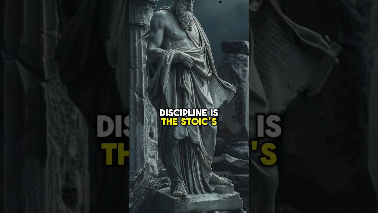 Stoics use discipline as protection #stoicism #stoic #discipline