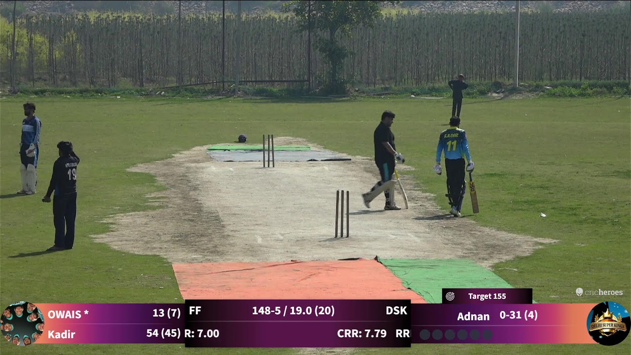 DSK SUPER KING VS FEARLESS FIGHTERS INDIVIDUAL MATCH ON AVI CRICKET GROUND