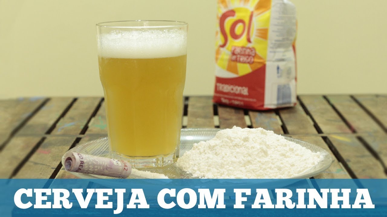 Será que dá? Cerveja com Farinha de Trigo
