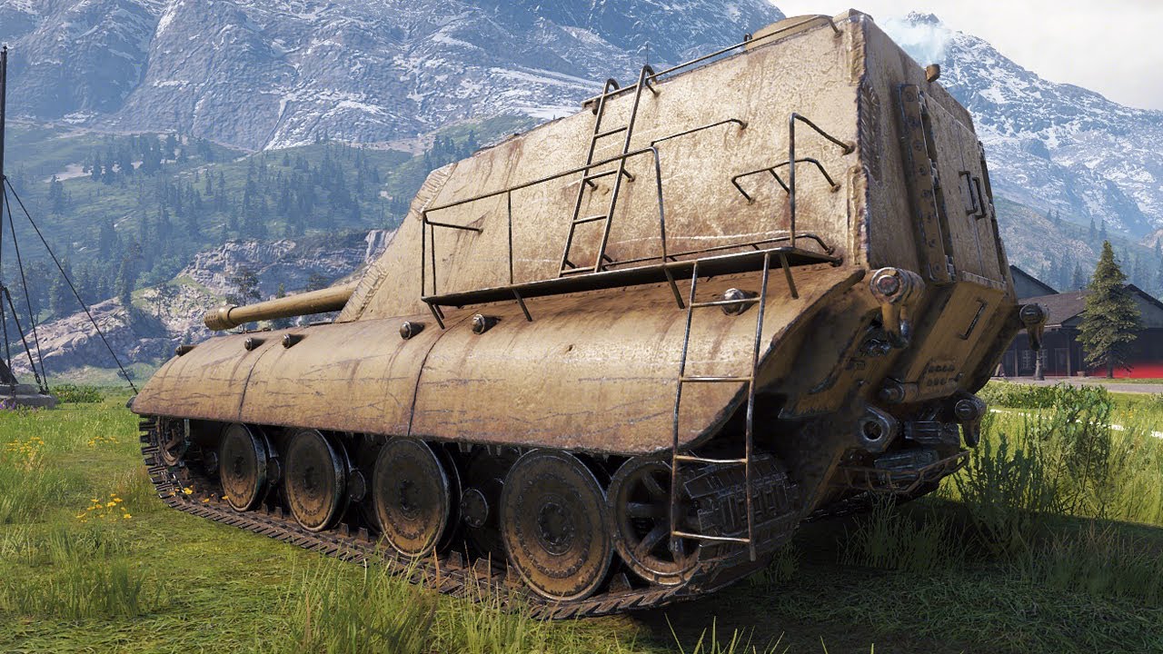 Jagdpanzer E 100 - 170 мм Мощный титан - World of Tanks