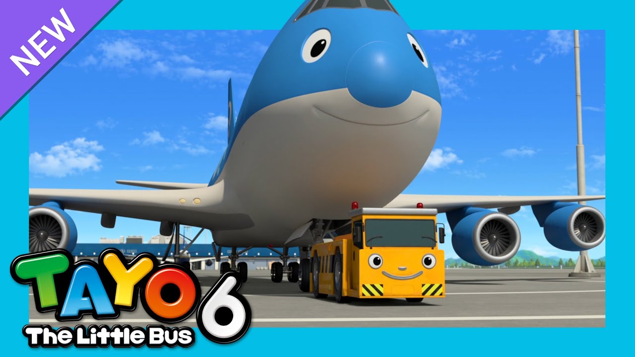 [新着] 🚌タヨ 第6 シーズン 第9話 l 僕の友達、カーゴ l 空港と飛行機✈ l ちびっこバス タヨ