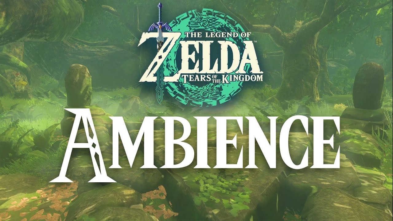 Tears of the Kingdom | Korok Forest | 1 Hour Relaxing Zelda Ambience Sounds ASMR