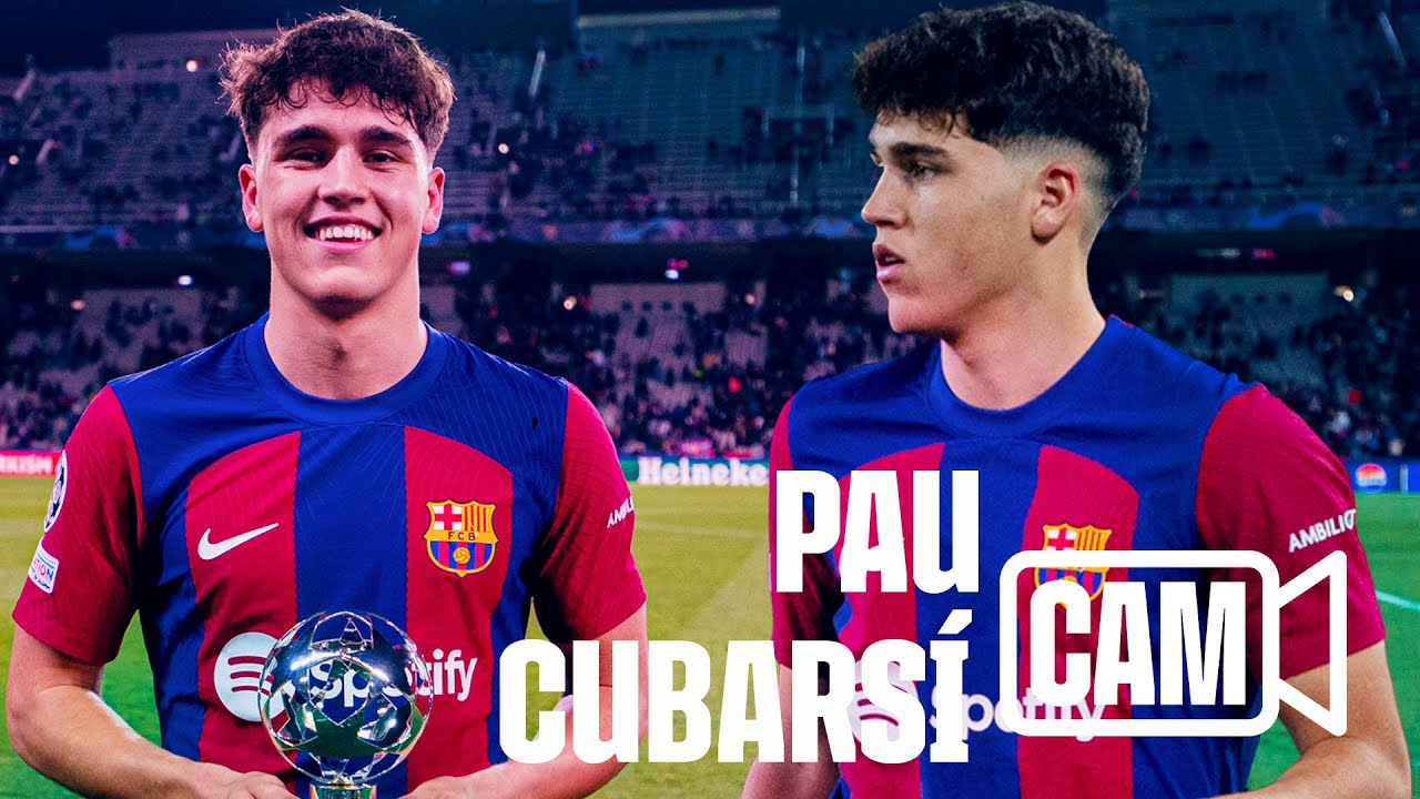 🔥 PAU CUBARSÍ'S DREAM CHAMPIONS LEAGUE DEBUT ✨