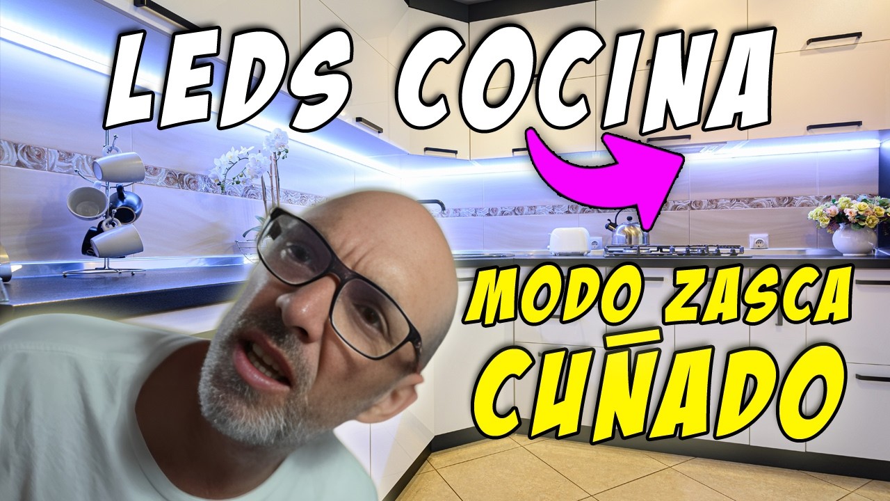 Tu cuñado (y tu familia) no te mirarán igual después de instalar estos LEDs en tu COCINA
