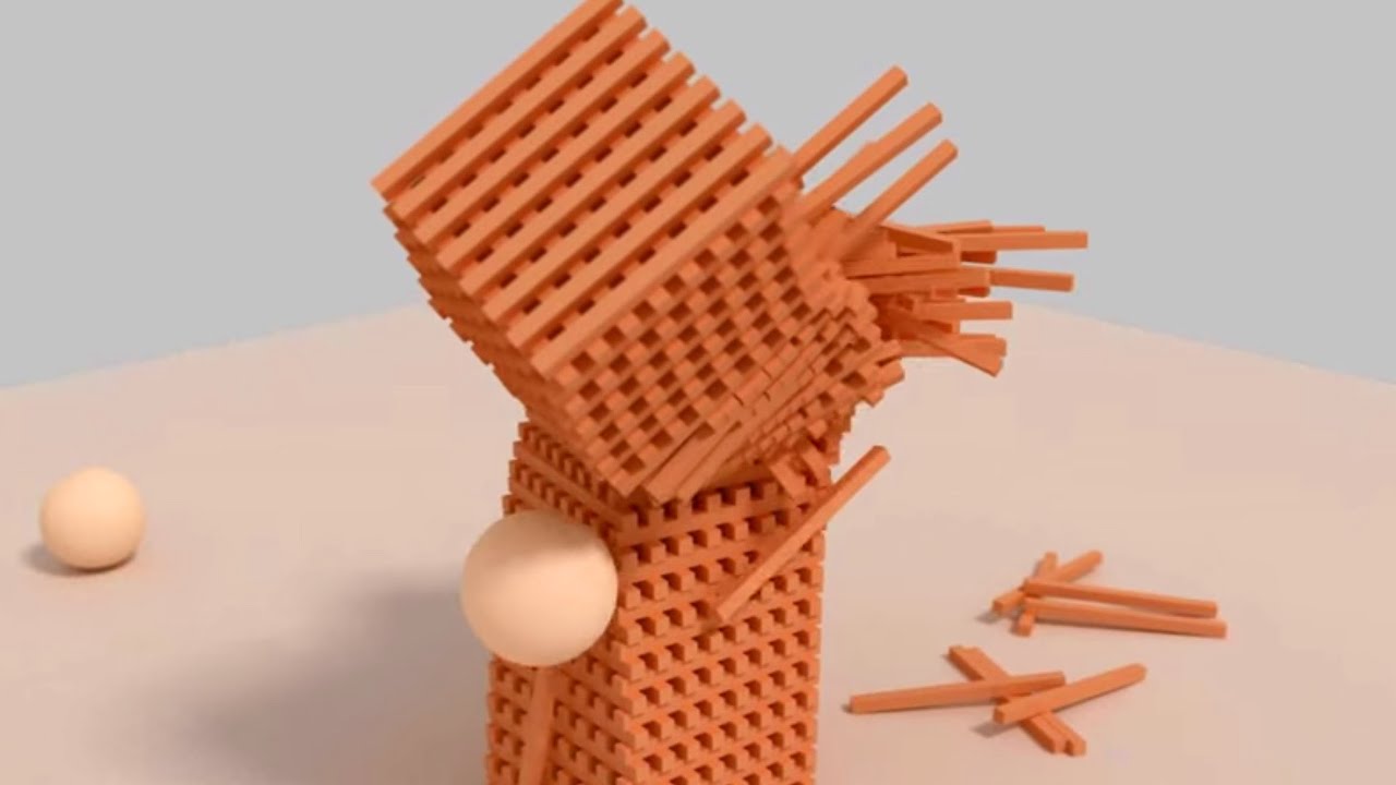 Blender - физика пули