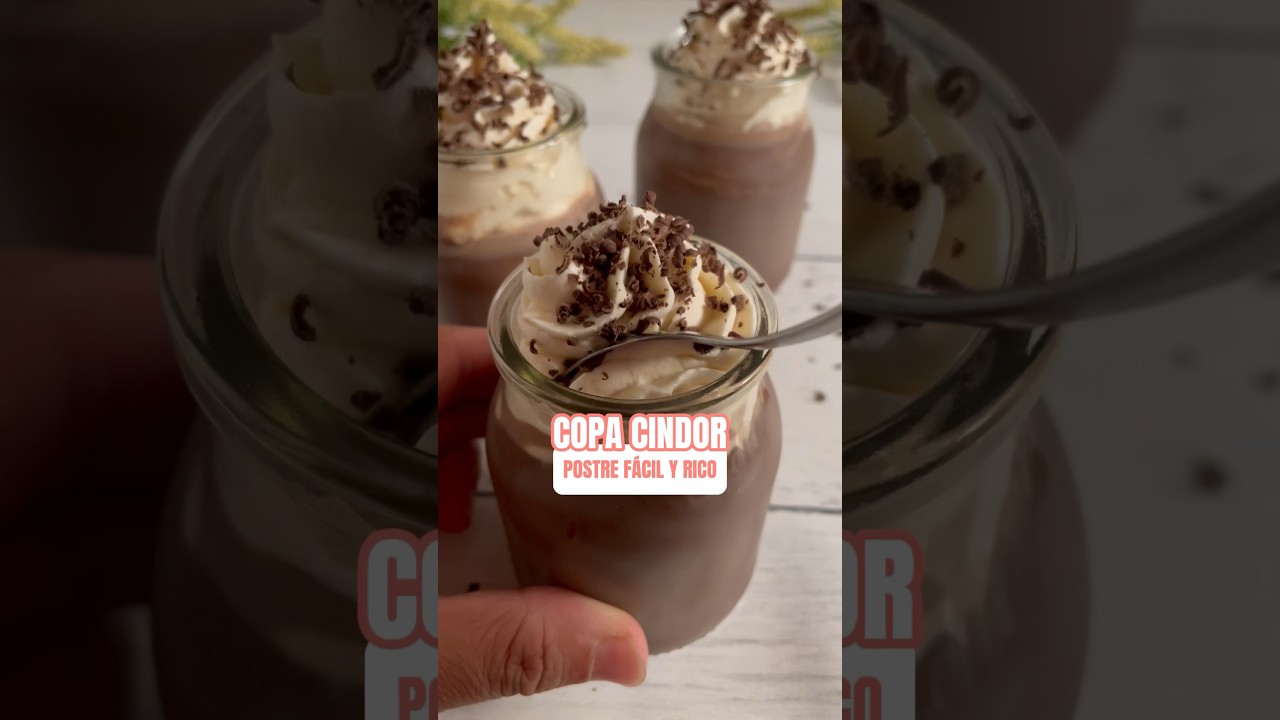 ​🍫​COPA CINDOR FÁCIL Y ECONÓMICO POSTRE DE CHOCO  