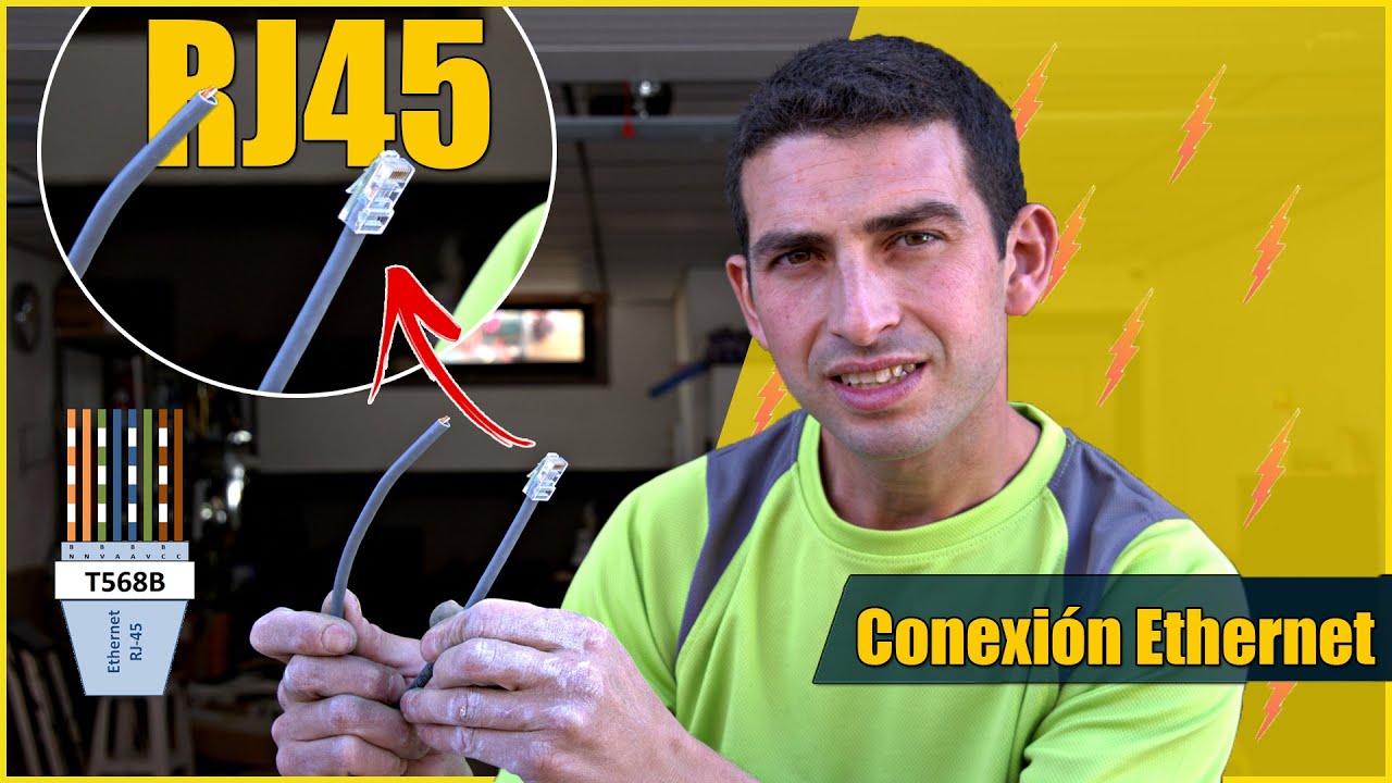 ⚡️ RJ45 | Cómo CRIMPAR conector RJ45 ⚡️ | Cómo hacer un cable para conexión Ethernet | 2020