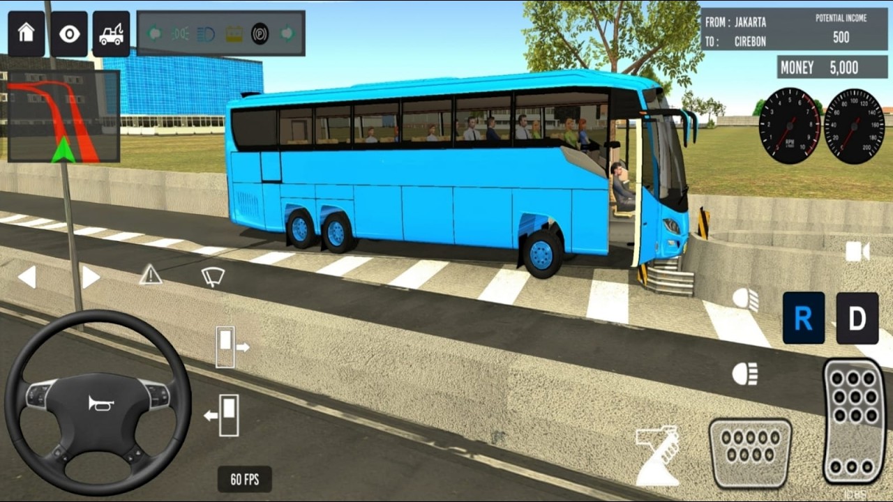 Bus Simulator Indonesia Coach bus driving | Euro bus simulator 2025 Android gameplay