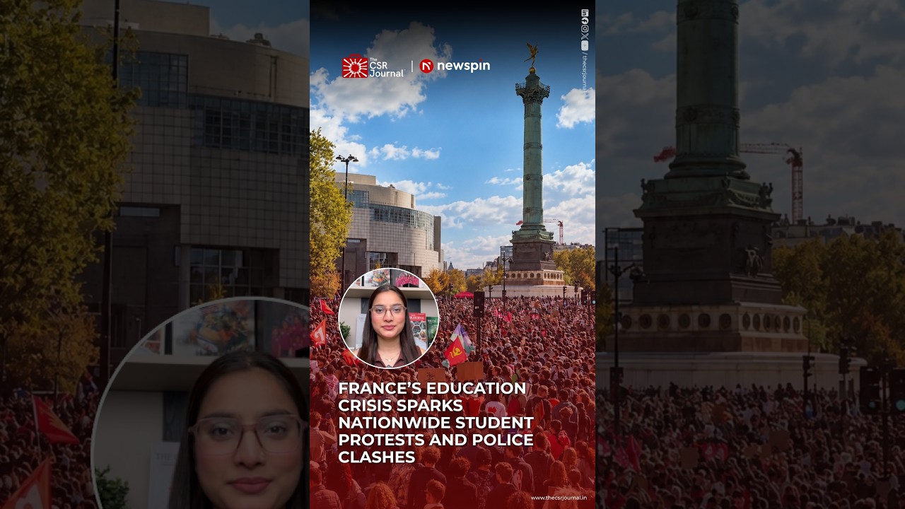 France Student Protests Escalate Over Teacher Shortages and Education Cuts