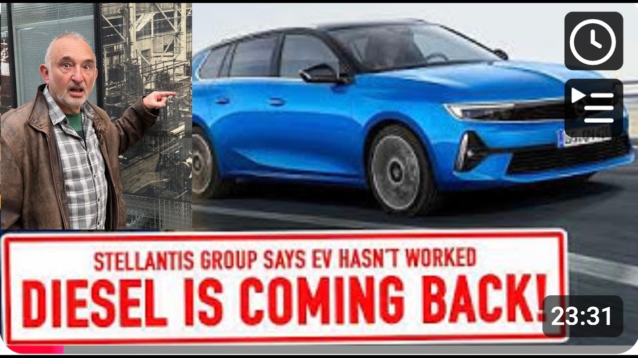 Электромобили ушли в прошлое, дизельные двигатели вернулись. Серьезно?!