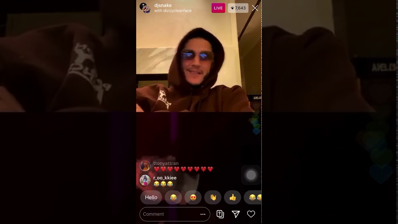 DJ Snake and Skrillex IG Live | 25 March 2020