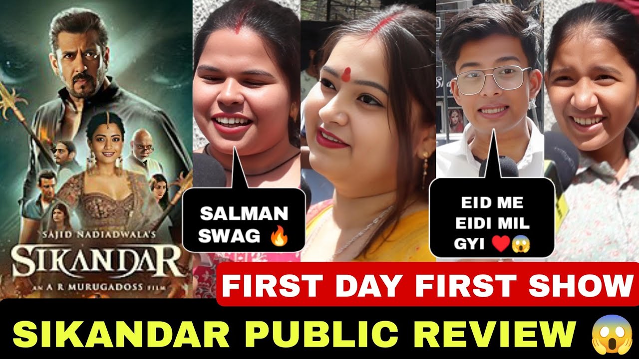 DELHI ME BAWAL😱 SIKANDAR PUBLIC REVIEW | SALMAN KHAN | SIKANDAR PUBLIC REACTION