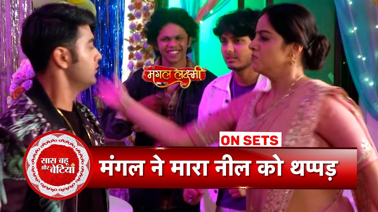 Mangal Lakshmi: Neel Insults & Misbehaves With Ishana On Her Birthday, Mangal Slaps Him | SBB