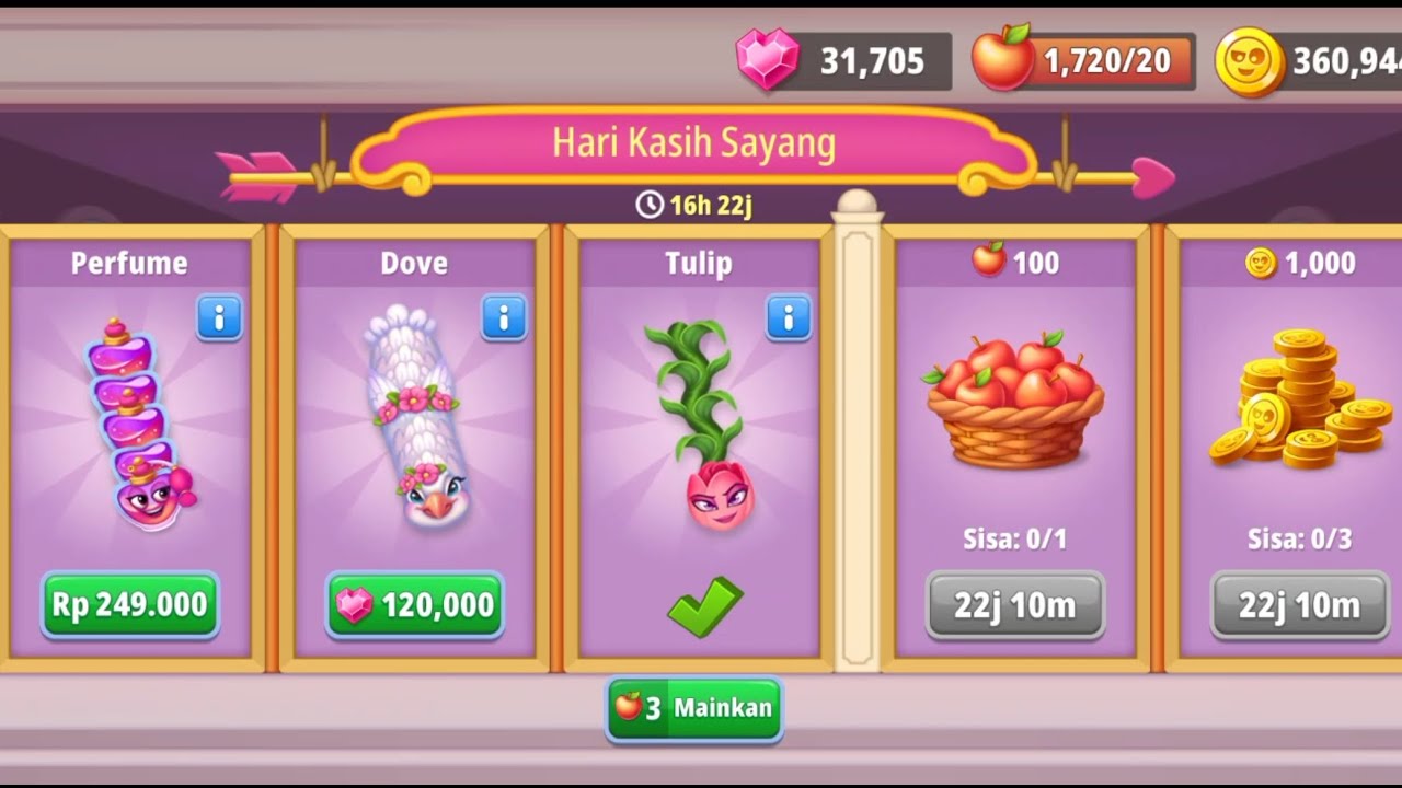 WORMSZONE Update Hari Kasih Sayang Day 8