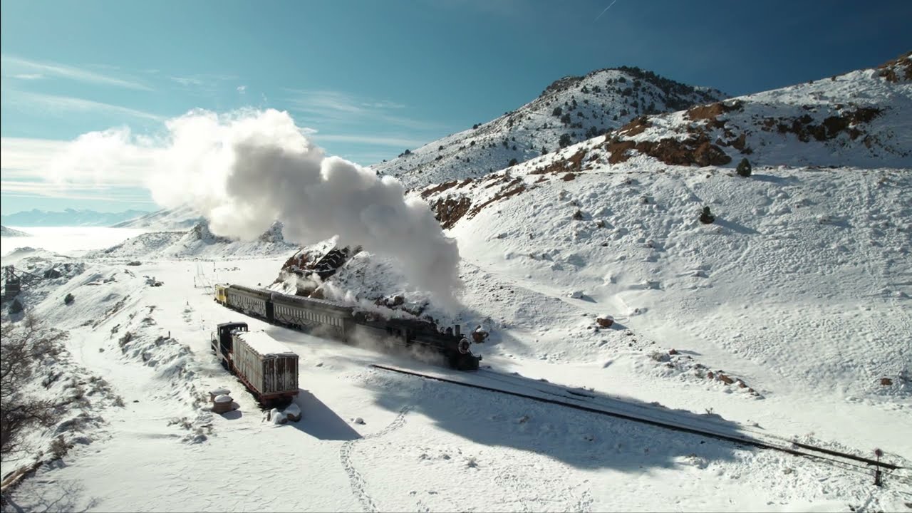 Epic Steam at Gold Hill on the Virginia & Truckee Railroad
