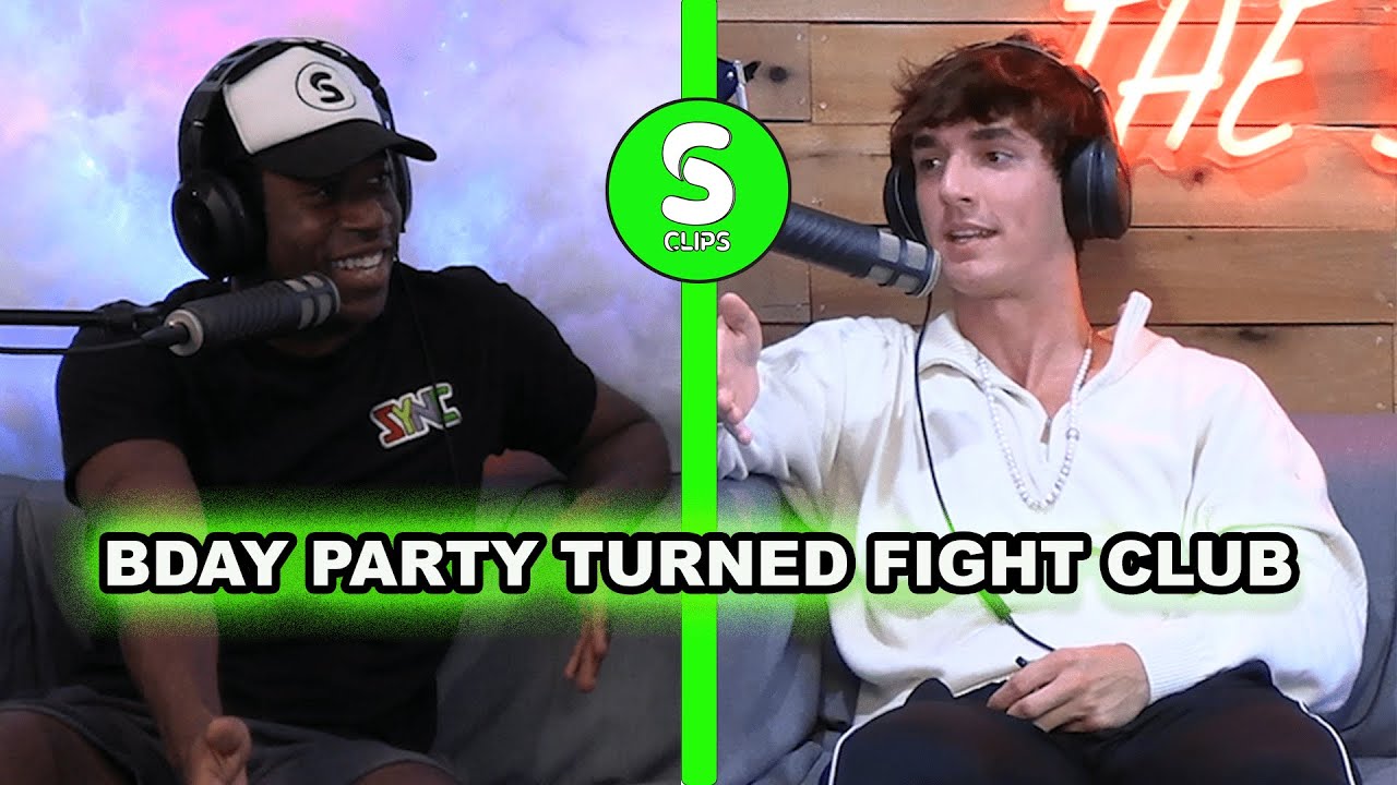 BRYCE HALL ON HIS BIRTHDAY PARTY FIGHT AND GETTING ROBBED.