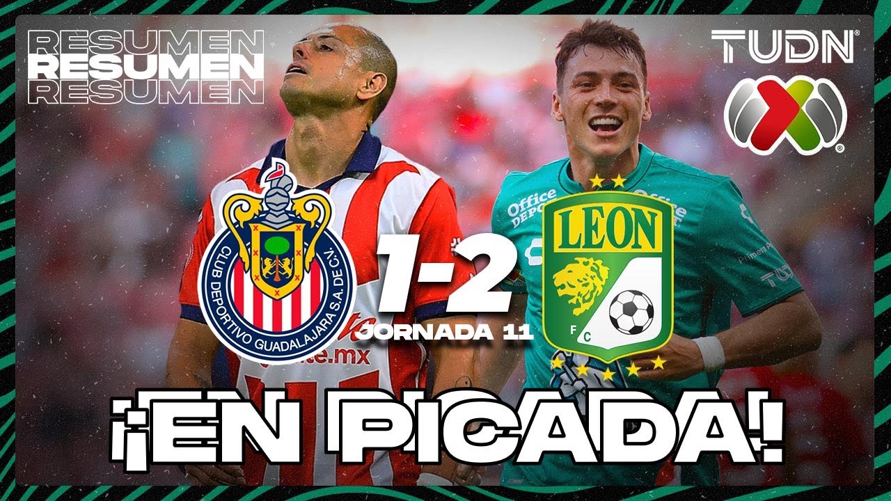 Resumen y goles | Chivas 1-2 Le&oacute;n | CL2024 - Liga Mx J11 | TUDN