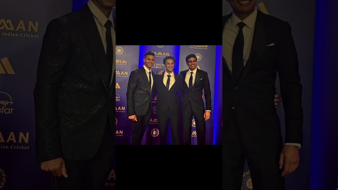 Naman Awards🔥#naman2025 #abhisheksharma #shubmangill #smritimandhana #jaiswal #sachin #womenscricket