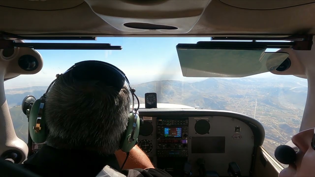 Cessna 172 VFR flight to Las Vegas (KLAS) from Whiteman airport (KWHP)