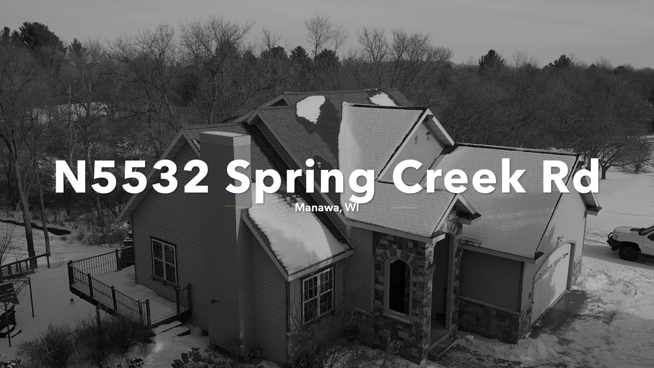 N5532 Spring Creek Rd. Manawa WI