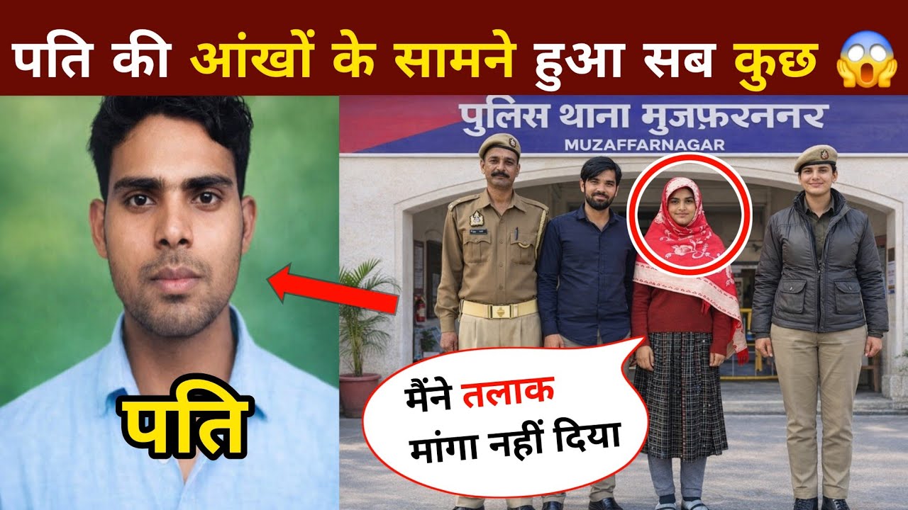 पति के सामने खुला पत्नी का राज! 😱 पड़ोसी के साथ रंगे हाथ | Uttar Pradesh Crime Story