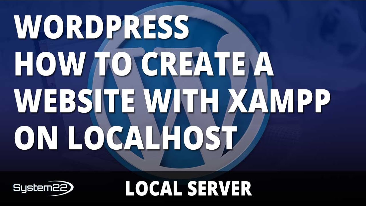 Wordpress: как создать сайт с помощью Xampp на локальном хосте 👍